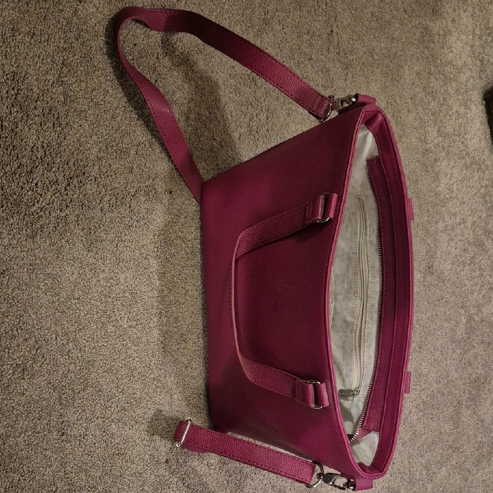 Thirty-One Fuchsia Shoulder Bag